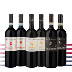 Pack Corte dei Venti, Italienische Rotweine aus Montalcino